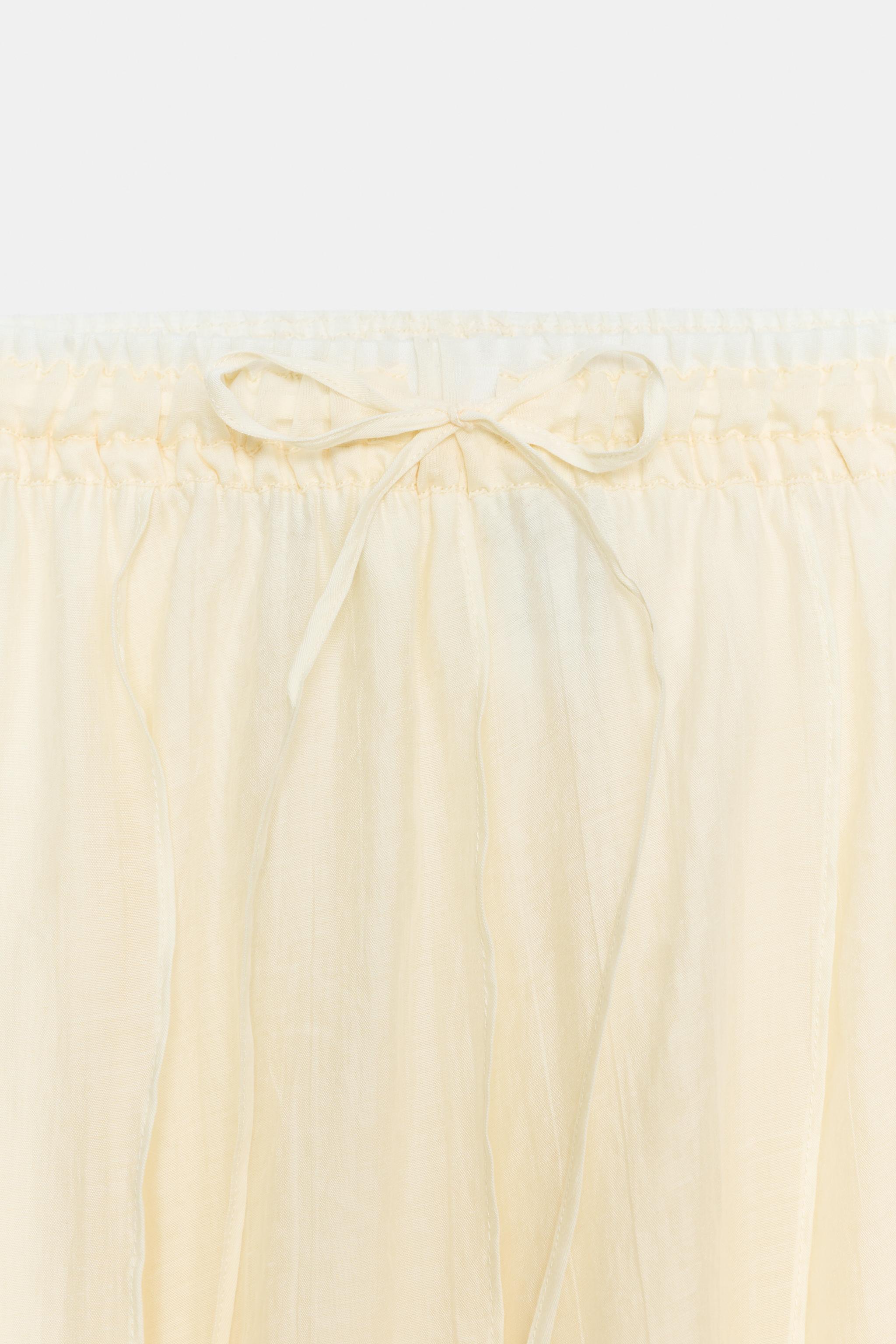 ZW COLLECTION FLOWY MIDI SKIRT